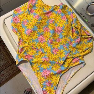 Floral One-Piece Swimsuit